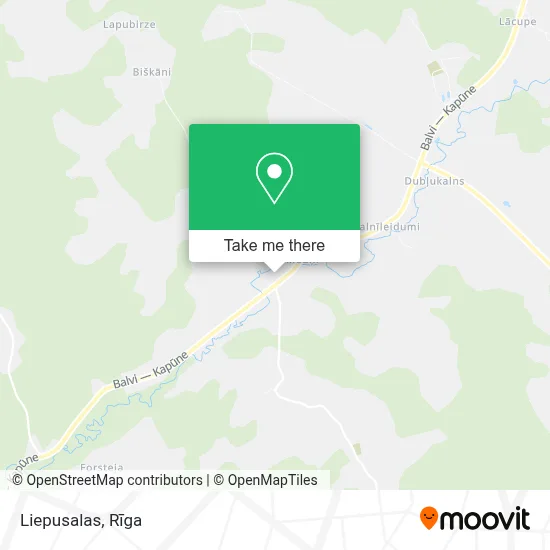 Liepusalas map