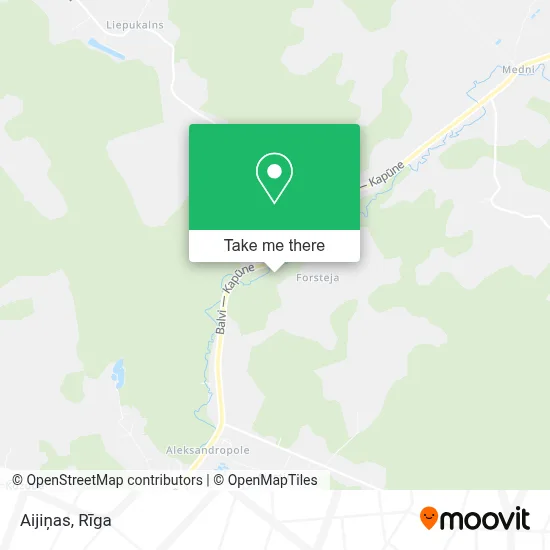 Aijiņas map