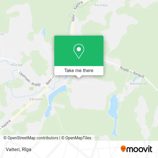 Valteri map