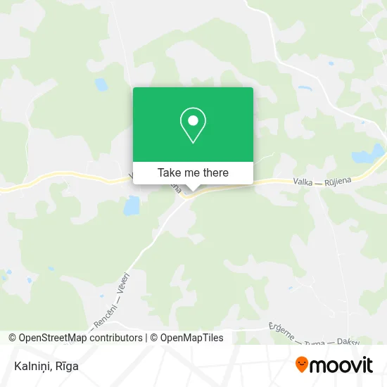 Kalniņi map