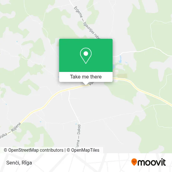 Senči map