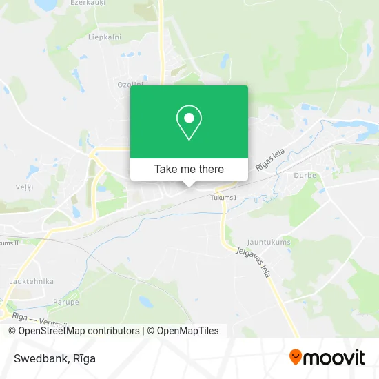 Swedbank map