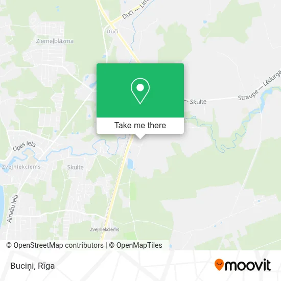 Buciņi map