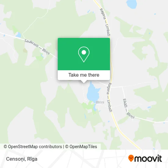 Censoņi map