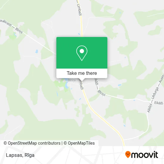Lapsas map