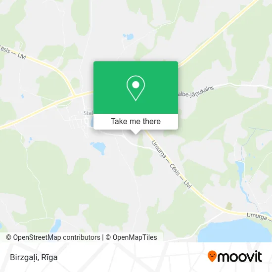 Birzgaļi map