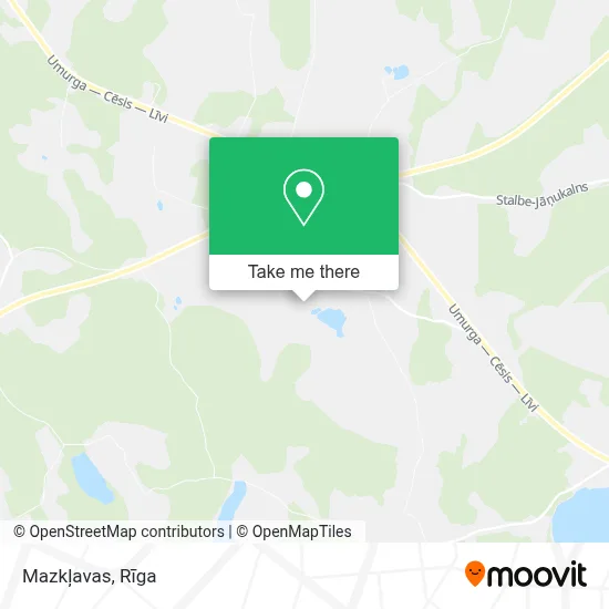 Mazkļavas map