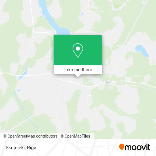Skujnieki map