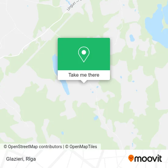 Glazieri map