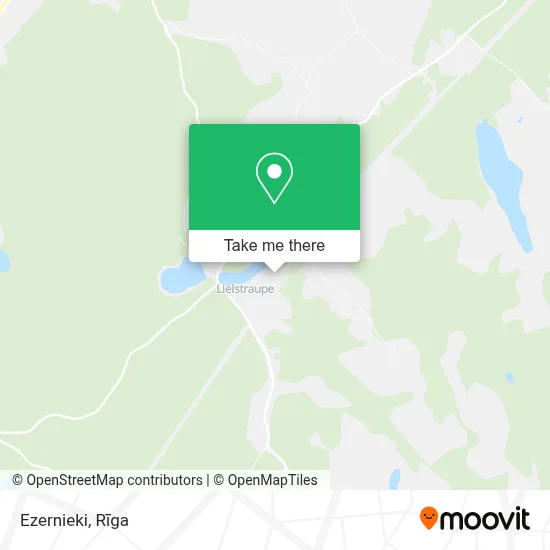 Ezernieki map