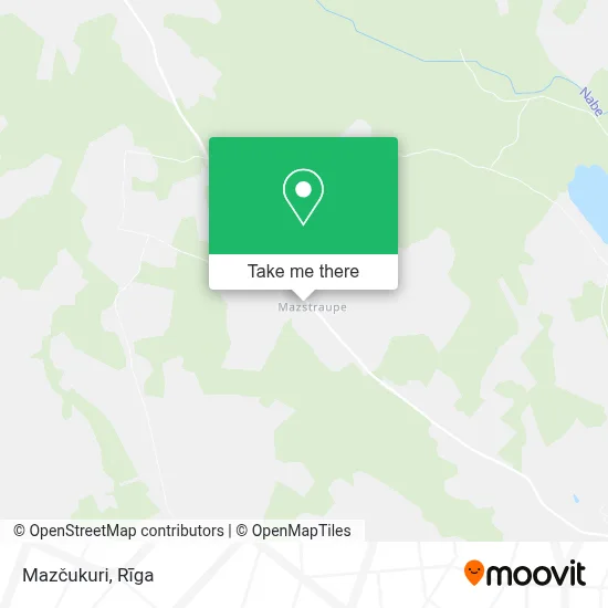 Mazčukuri map