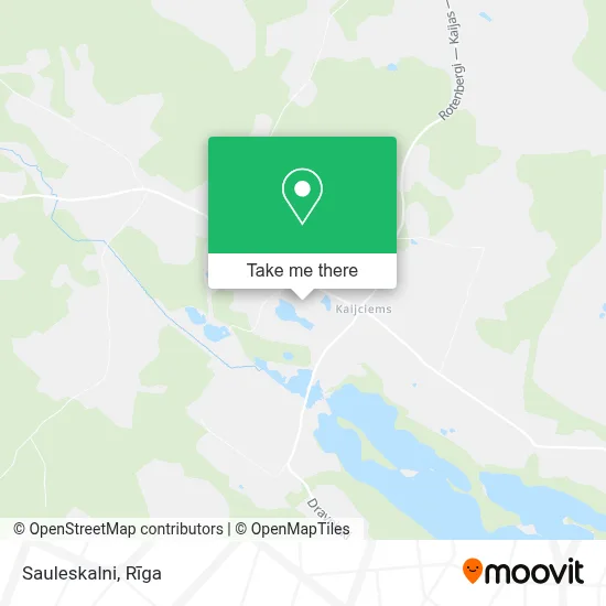 Sauleskalni map