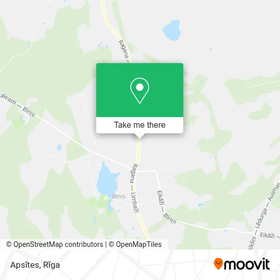 Apsītes map
