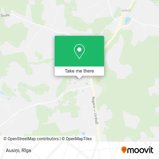 Ausiņi map