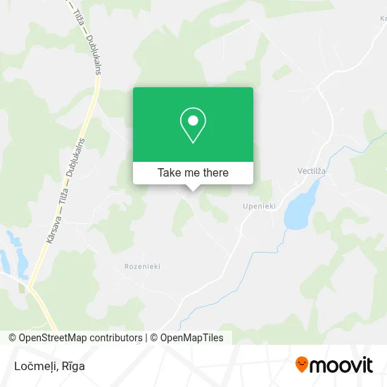 Ločmeļi map