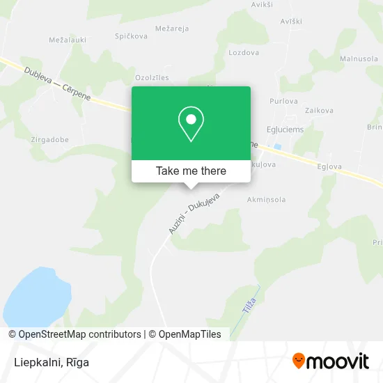 Liepkalni map