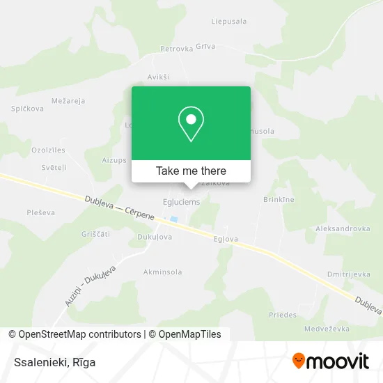 Ssalenieki map