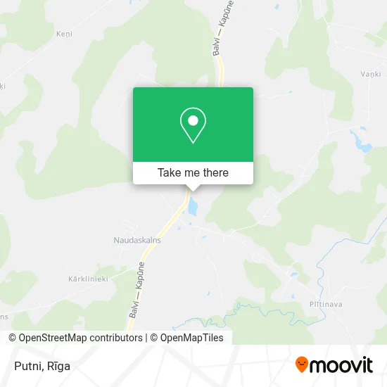 Putni map