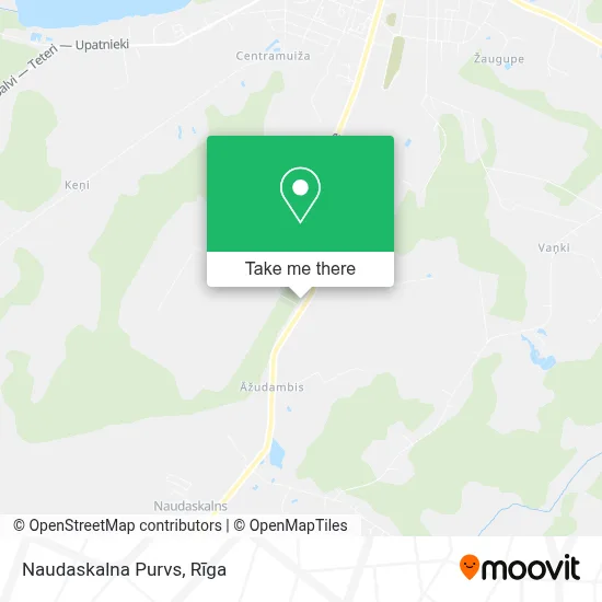 Naudaskalna Purvs map