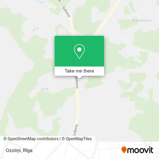 Ozoliņi map