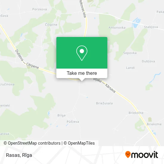Rasas map
