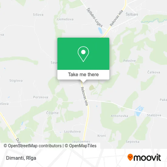 Dimanti map