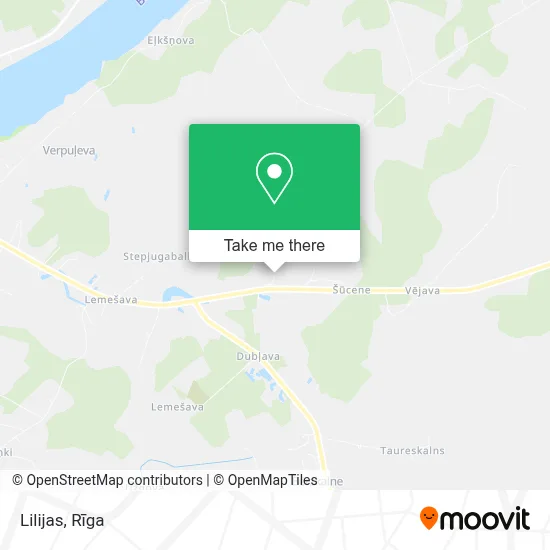 Lilijas map