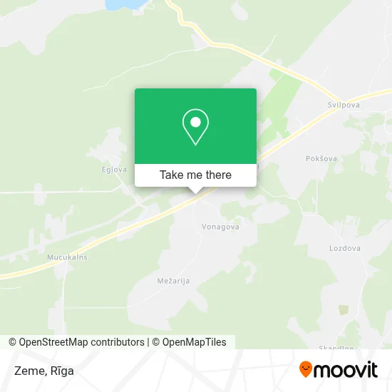Zeme map