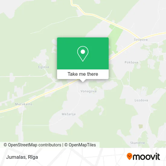 Jumalas map