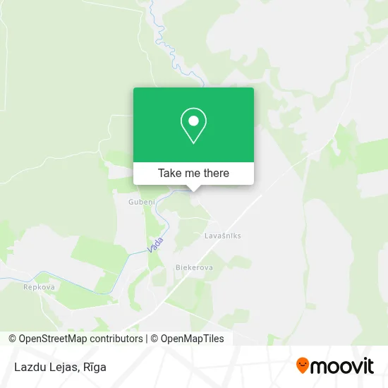 Lazdu Lejas map