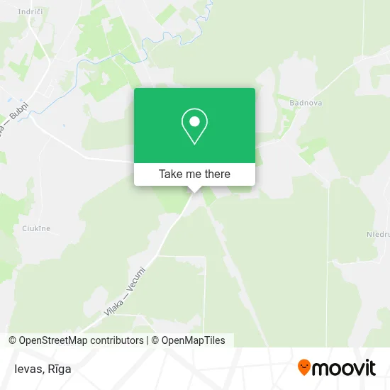 Ievas map