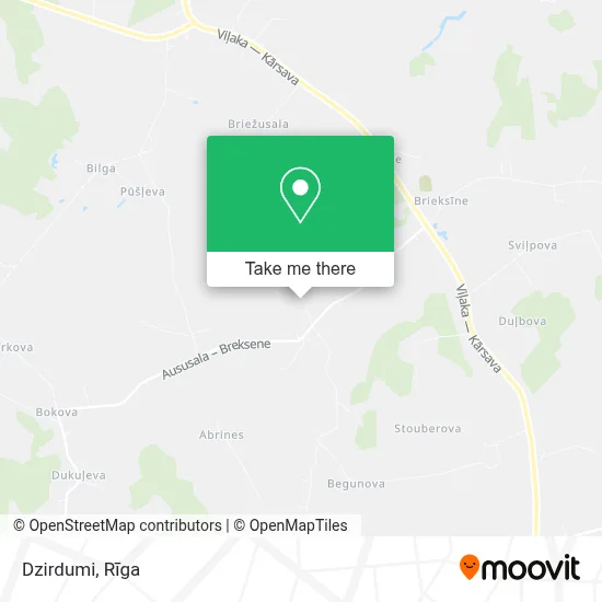 Dzirdumi map