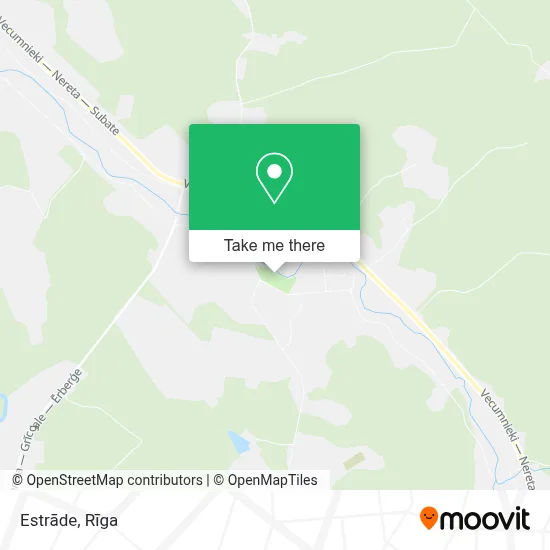 Estrāde map
