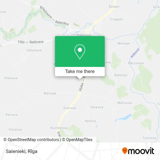Salenieki map
