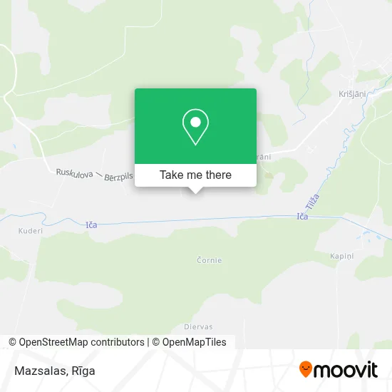 Mazsalas map