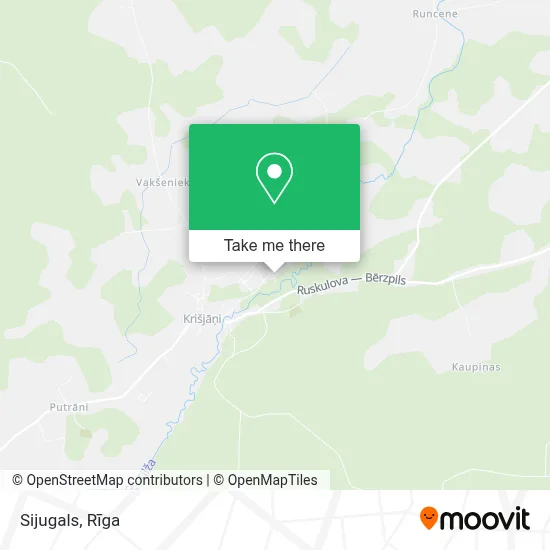 Sijugals map