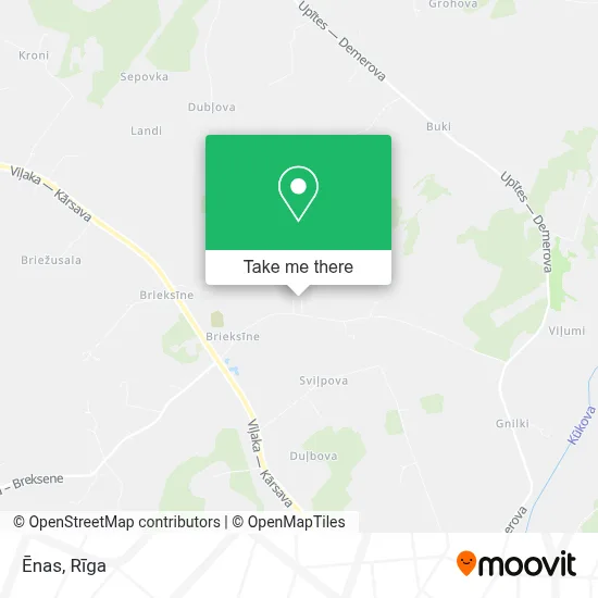 Ēnas map