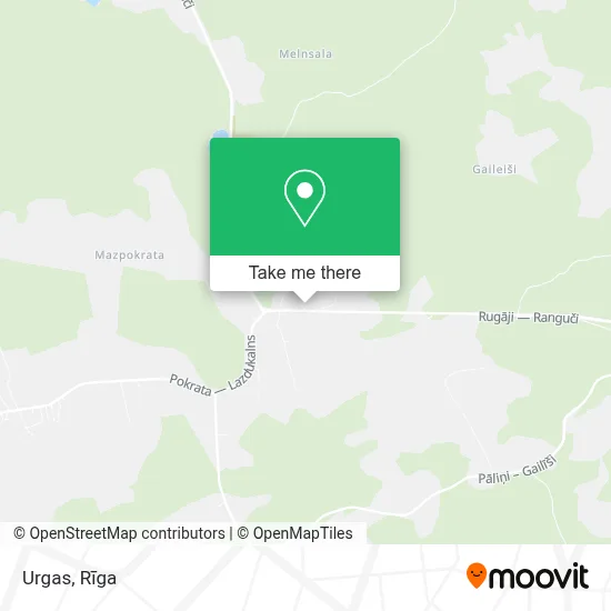 Urgas map
