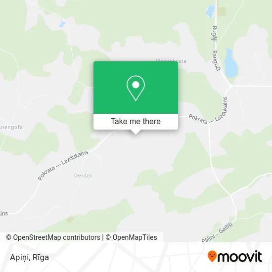 Apiņi map