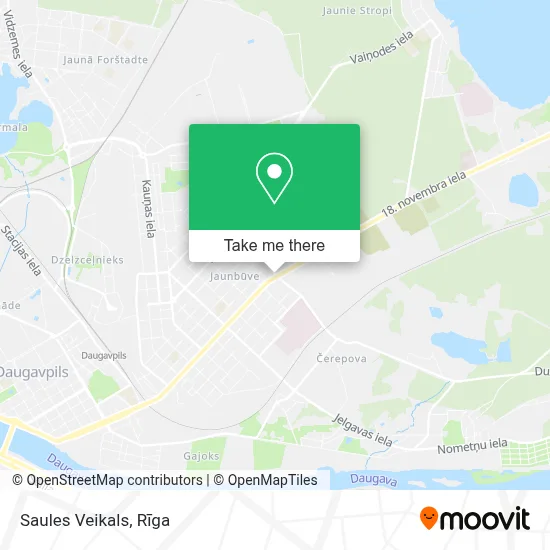 Saules Veikals map