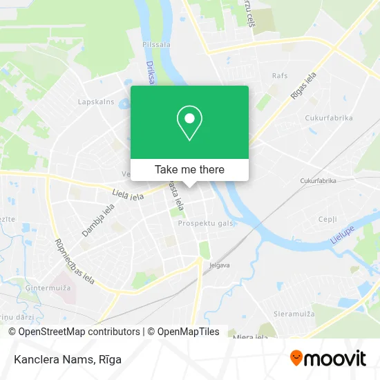 Kanclera Nams map
