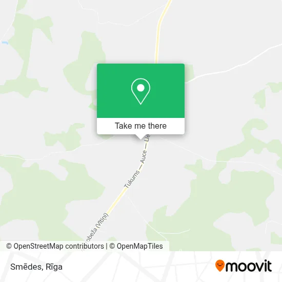 Smēdes map
