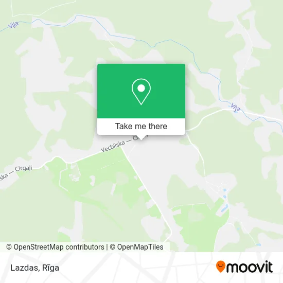 Lazdas map