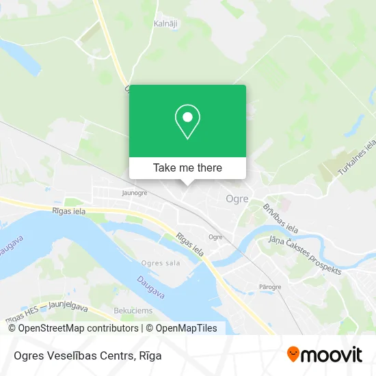 Ogres Veselības Centrs map