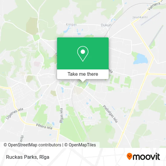 Ruckas Parks map