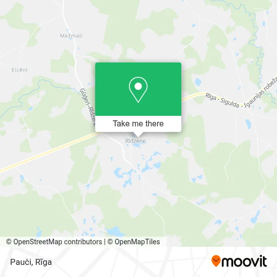 Pauči map