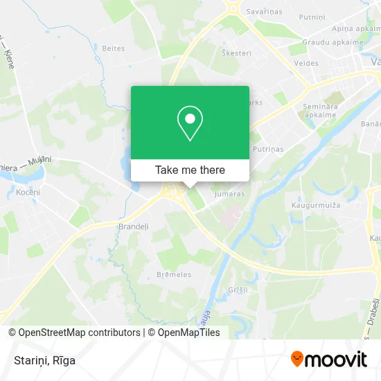 Stariņi map