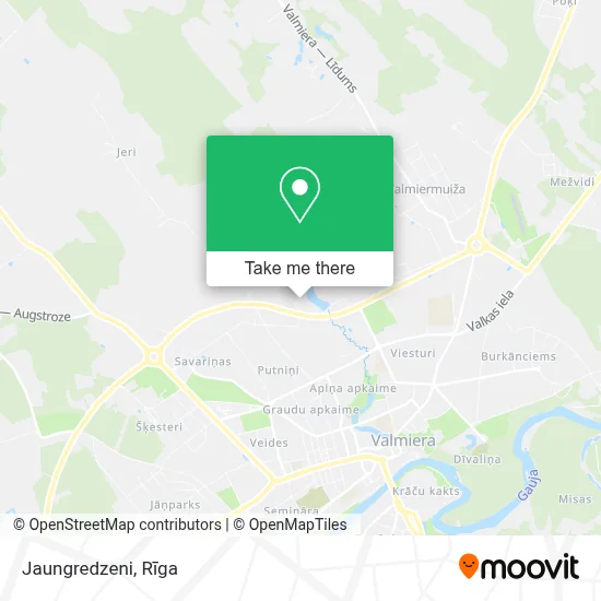 Jaungredzeni map