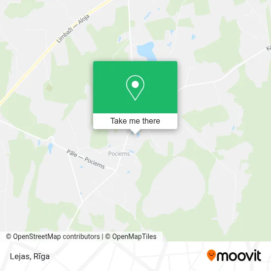Lejas map