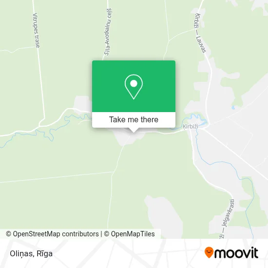 Oliņas map